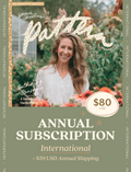 INTERNATIONAL Pattern Magazine Annual Subscription